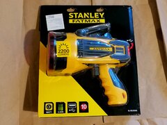 Lanterna LED reincarcabila USB,12/220V,Stanley FatMax,10W,2200lm,sigilata!
